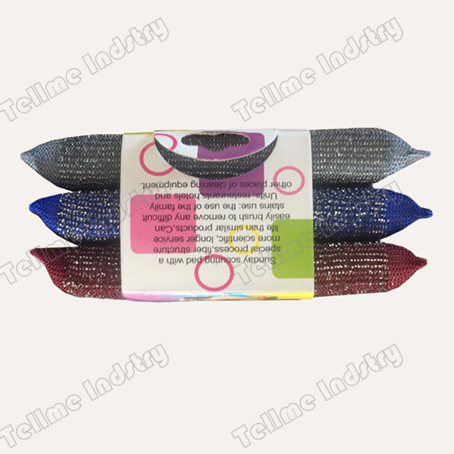 Scouring pads and brushes