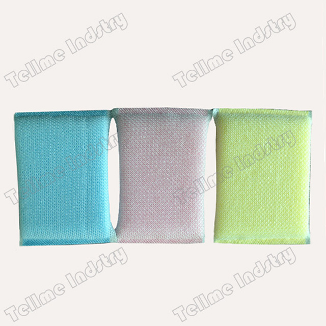 Scouring pads and brushes