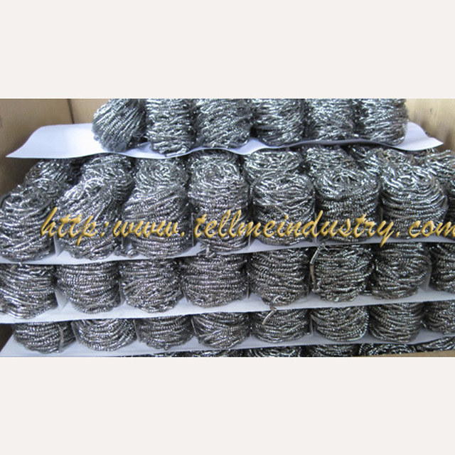 stainless steel scourer in bulking